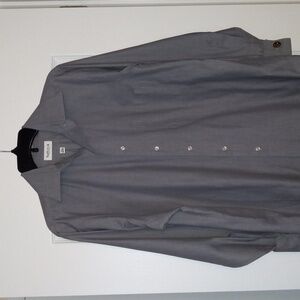 Van Heusen Long Sleeve Cuff-Link Shirt (Size: 15-1/2" neck; 32-33 waist)